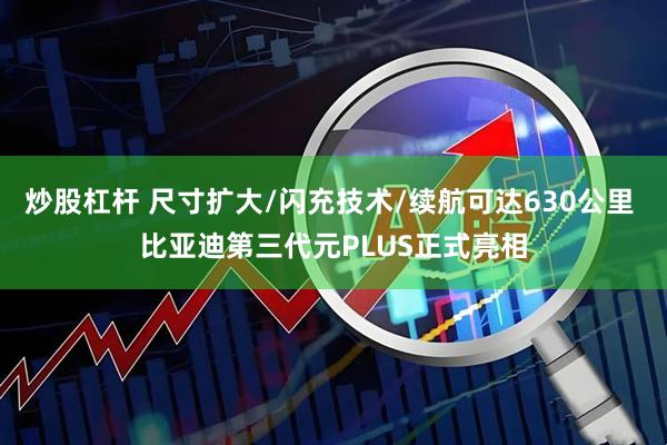 炒股杠杆 尺寸扩大/闪充技术/续航可达630公里 比亚迪第三代元PLUS正式亮相